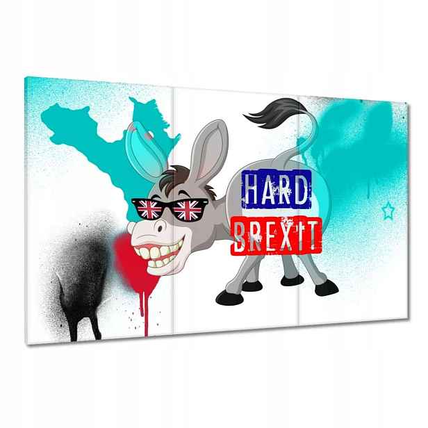 Obrazy 120x80 Hard Brexit Uk Gb