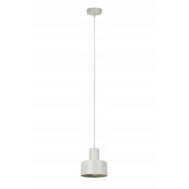 Minimalistické závěsné svítidlo Ø15cm šedo-béžové 15W E27 Sigma Lighting