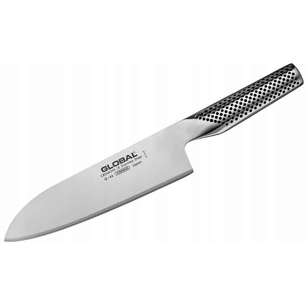 Nůž santoku Global G-46 18 cm Cromova 18 japonský Japonsko