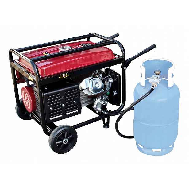 S-THOR7500LPG Generátor Napájení Lpg/benzín 7.5KW Tepelné Čerpadlo