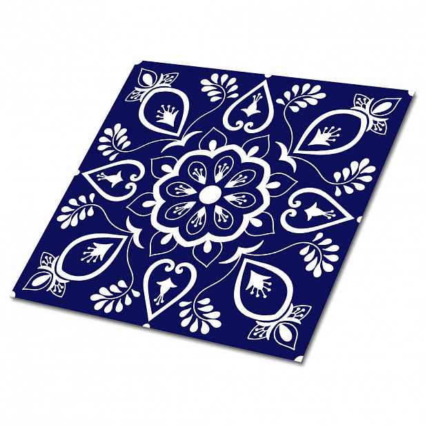 TULUP SAMOLEPICÍ OBKLADY NA STĚNU 9 ks 30x30 cm Portugalské azulejo