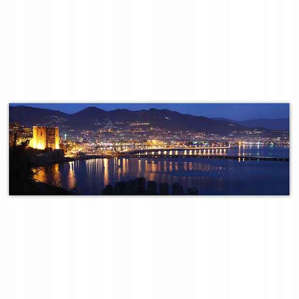 Plakáty 200x66 Antalya v noci Výlet