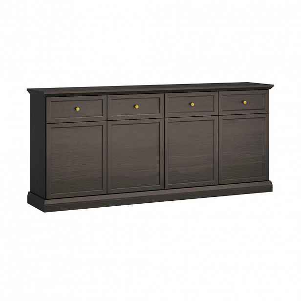 Petits-meubles SIDEBOARD Toja Antracitové dřevo
