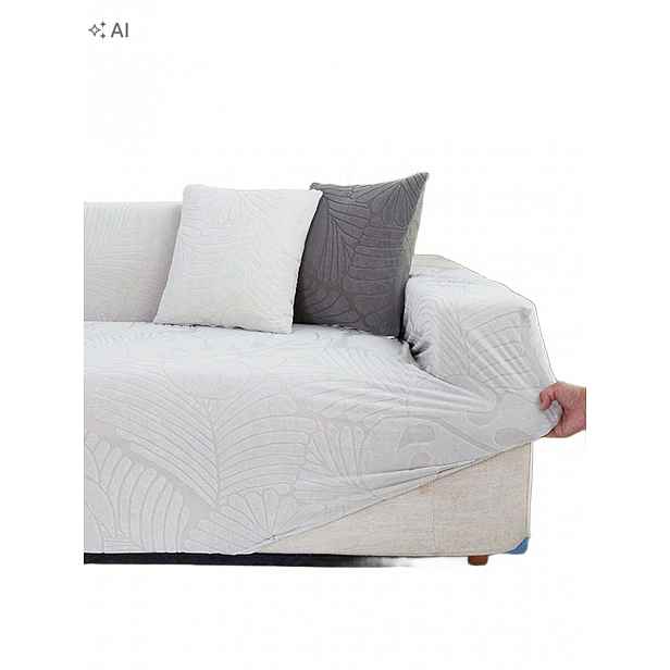 Shein Šedý Potah Na 2MÍSTNOU Pohovku Ve Vzoru 75X80X140 1L