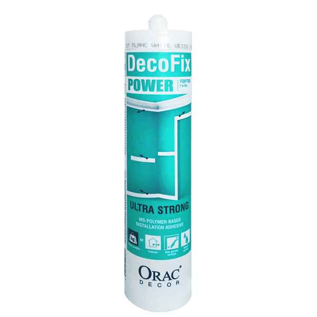 Venkovní lepidlo DecoFix Power (290 ml) FDP700, silné montážní - 290 ml ORAC Decor