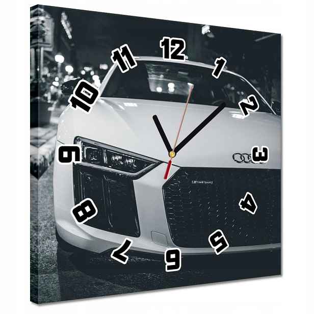 30x30 Audi Hodiny Krásná auta