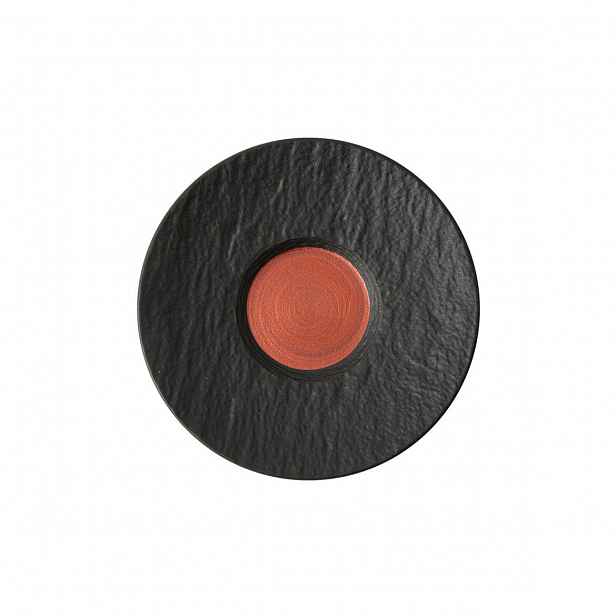 Villeroy & Boch Manufacture Rock Glow podšálek k šálku na bílou kávu, Ø 17 cm