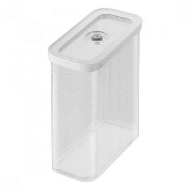 Obdélníková nádoba na potraviny, plast, 21,4 x 10,7 x 22,8 cm, 2,9 l,