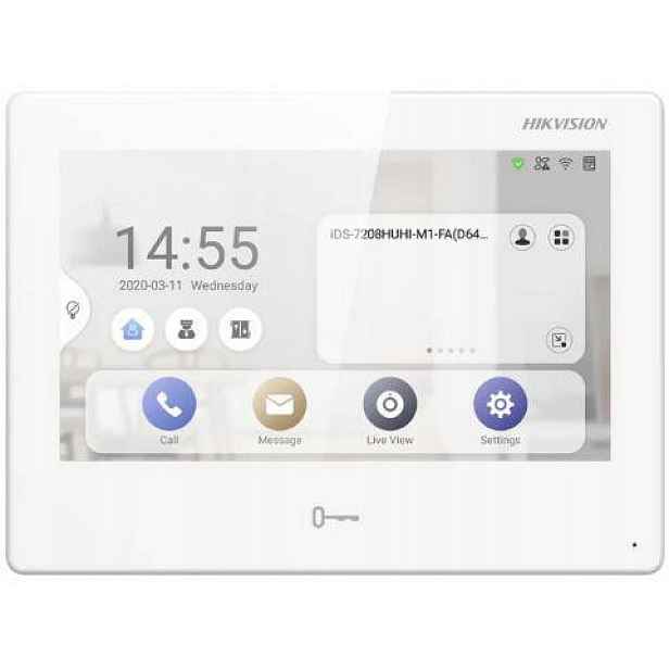 Videotelefonní Monitor Hikvision DS-KH9310-WTE1(B)