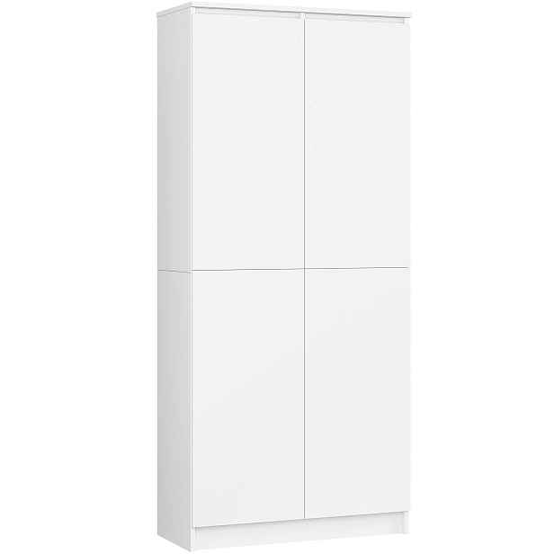 Ak furniture Skříň Rexa III 80 cm bílá