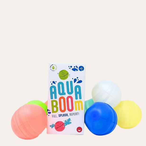 Juegaconmigo Znovupoužitelné vodní bomby - Aqua Boom 7 ks