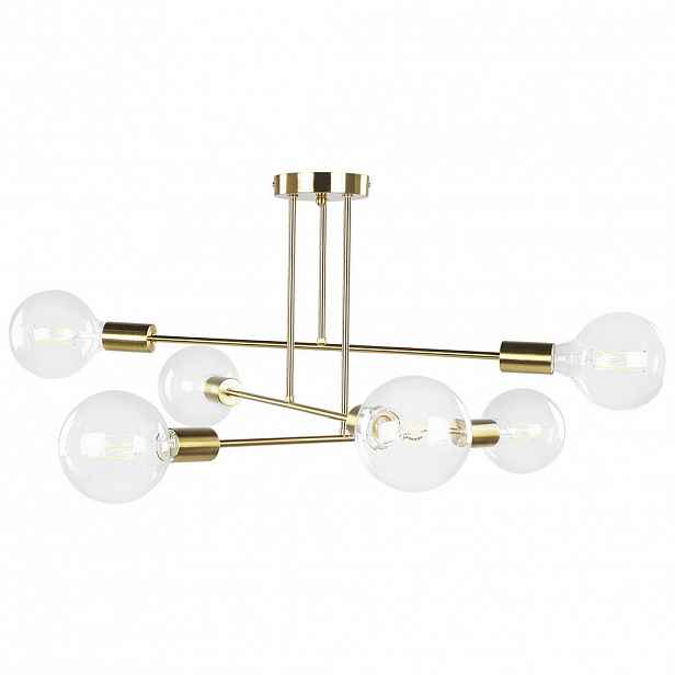 Beliani ZÁVĚSNÁ LAMPA Kidane 61/61/33 cm