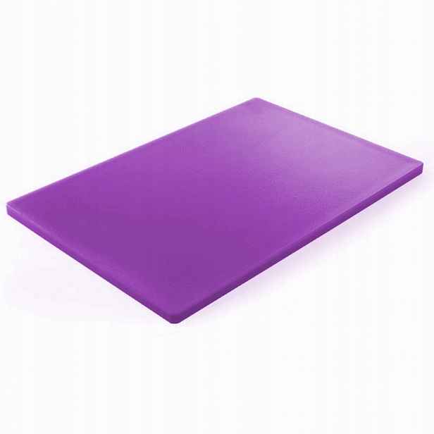 Kuchyňská krájecí deska Haccp Hdpe pro alergiky 60x40 cm fialová Hen