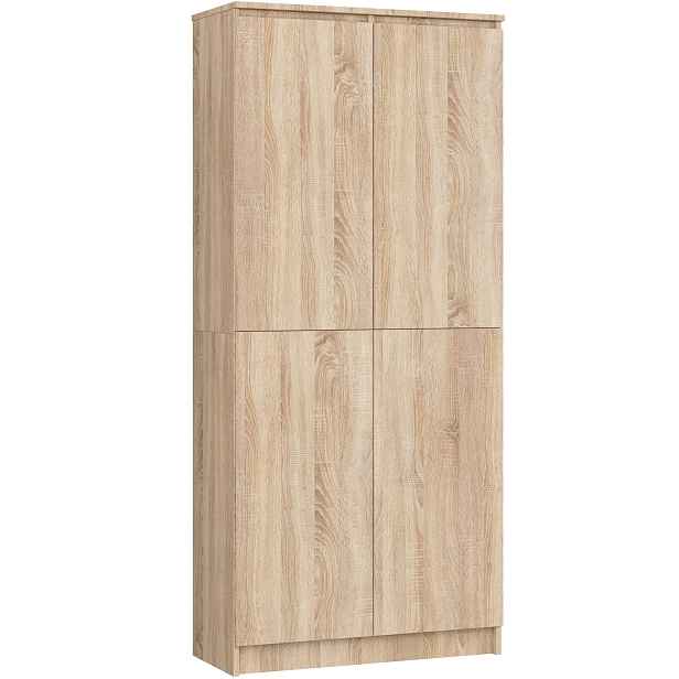 Ak furniture Skříň Rexa III 80 cm dub sonoma