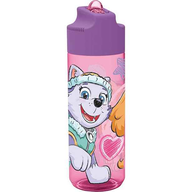STOR Plastová láhev ECOZEN PAW PATROL 540ml růžová