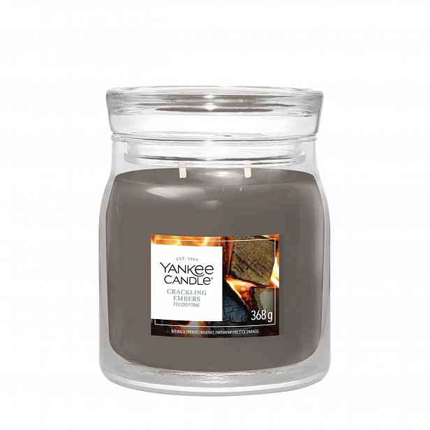 Střední vonná svíčka Yankee Candle Crackling Embers