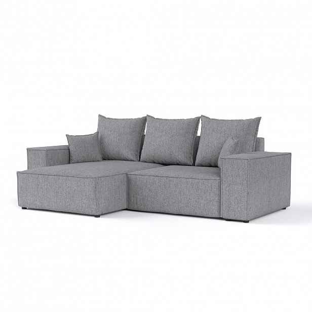 AltaBeds ROHOVÁ SEDAČKA SENSO, textil, Šedá