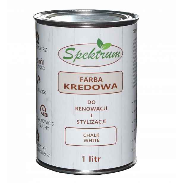 Barva barva Spektrum – bílá, 5 litrů