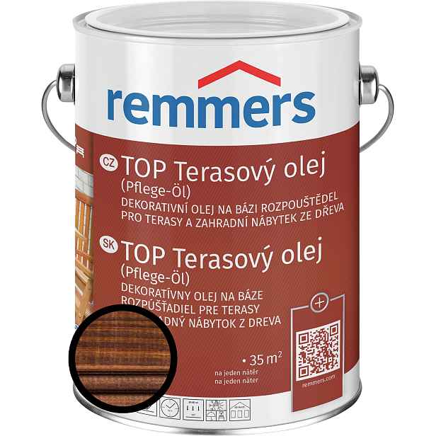 Olej terasový Remmers TOP palisandr, 0,75 l