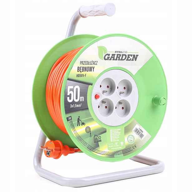 Prodlužovací Kabel Bubnový Stalco Garden 50M;16A,3X1,5mm Stalco Garden S-80808