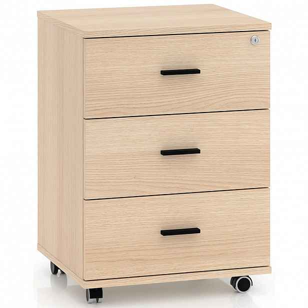 Selsey POJEZDNÝ kontejner Odelis, dub, 46 cm