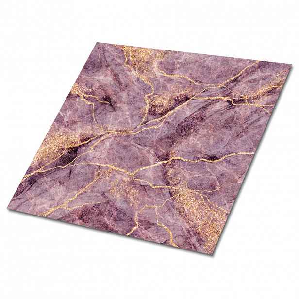 TULUP SAMOLEPICÍ OBKLADY NA STĚNU 9 ks 30x30 cm Mramorová struktura