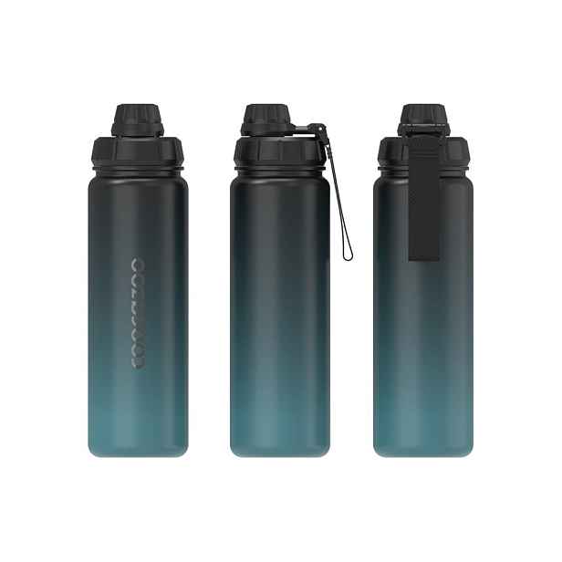 Izolovaná láhev na pití z nerezové oceli coocazoo 0,7 l, Gradient Teal