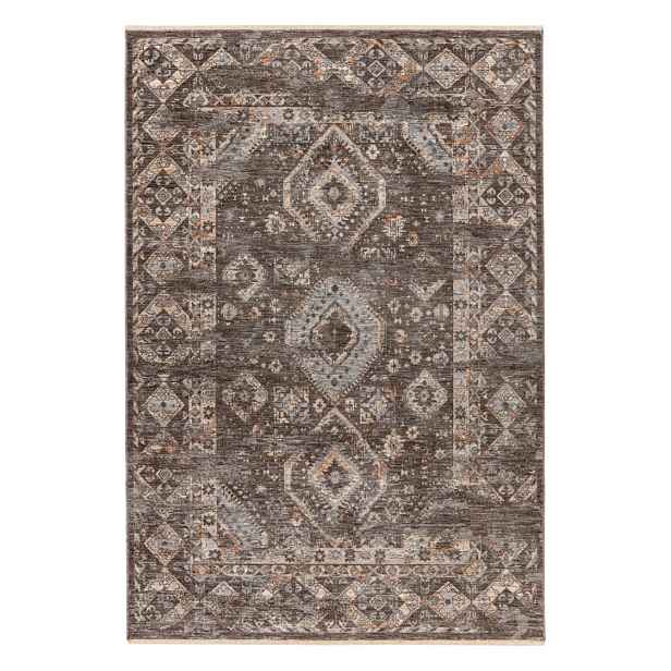 Kusový koberec Laos 466 Taupe, 80x235, hnědá, chodba / předsíň, Obsession