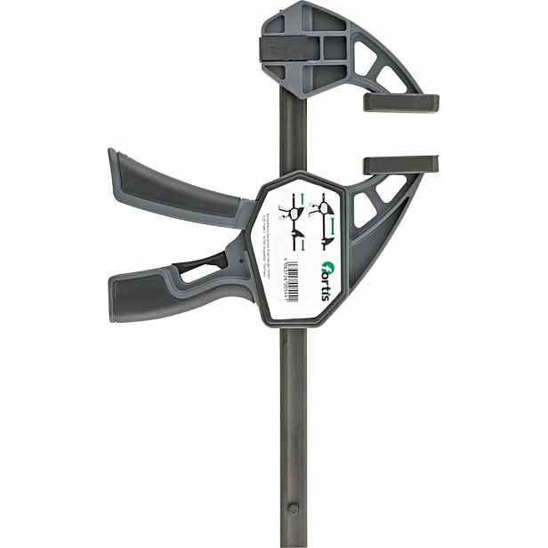 Svěrák pro ovládání jednou rukou 300x85 mm Fortis