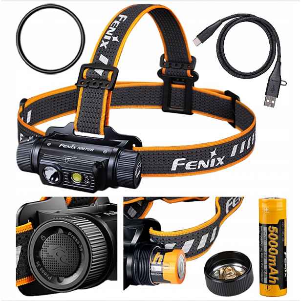 Čelovka Čelovka Fenix HM70R 1600lm 186 metrů 3v1+ Sada