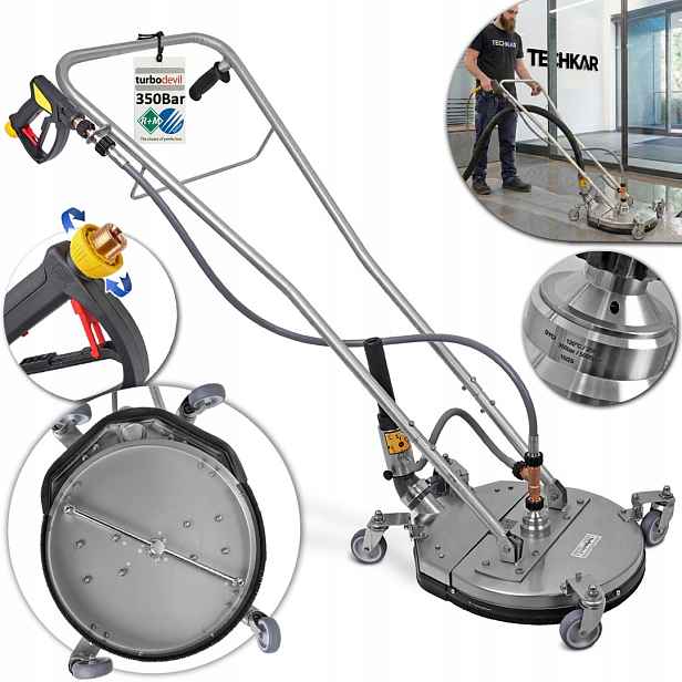 Kartáč 16" S Odsáváním Vody Na Mytí Kostek Pro Karcher Hd Hds Kranzle 350ba