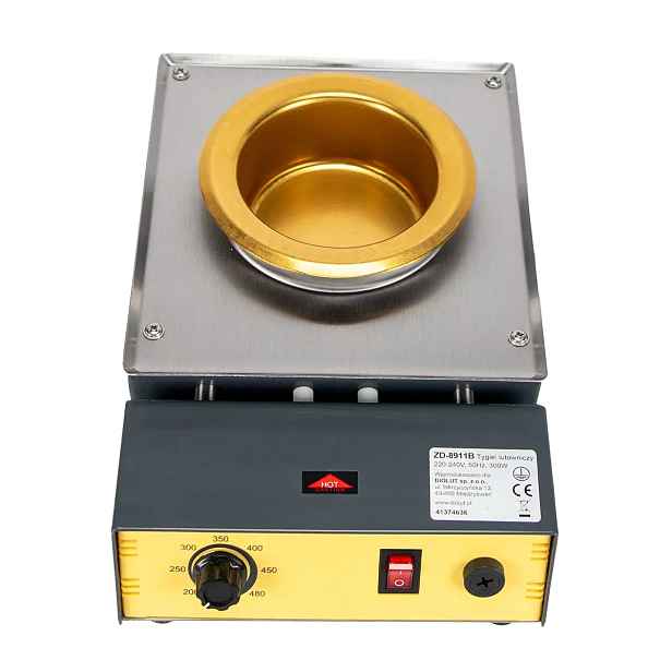 Kelímek na tavení cínu s vanou 80 mm 1350 g 300 W 480 °C Zd 8911B pájecí