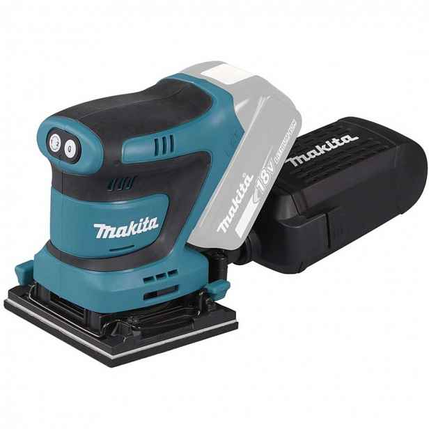 Makita - 18V AKU vibrační bruska, bez baterie a nabíječky DBO480Z