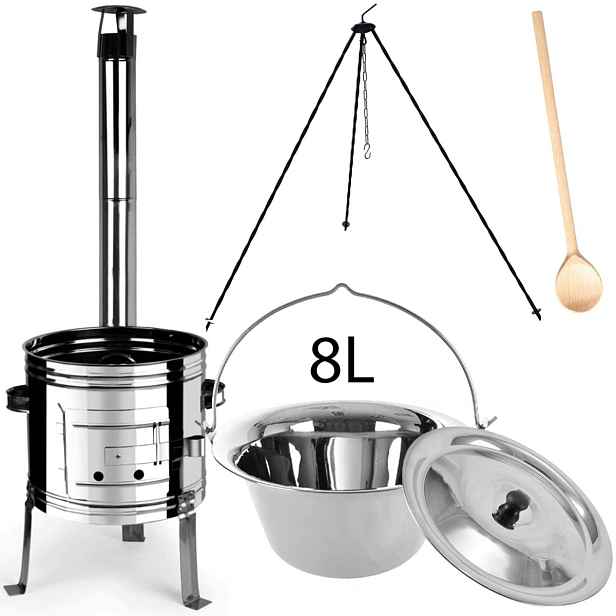 Perfect Home Partyset40 Kotlíková souprava 8L, 5ks