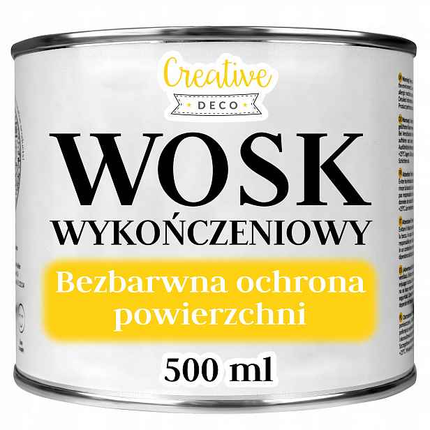 Vosk pro renovaci dřevěného nábytku, ochrana povrchu 500 ml