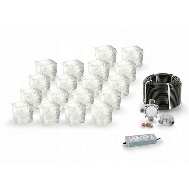 18x Led nájezdové svítidlo 12V IP68 Bz Naturo