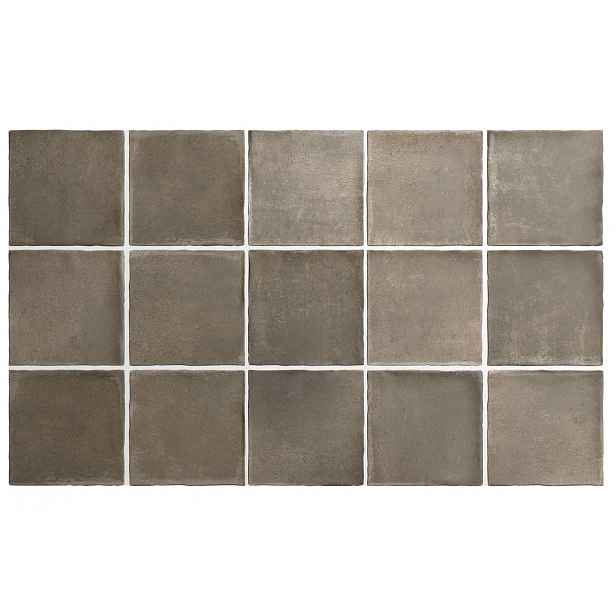 Obklad Equipe Argile cacao 10x10 cm mat ARGILE10CA