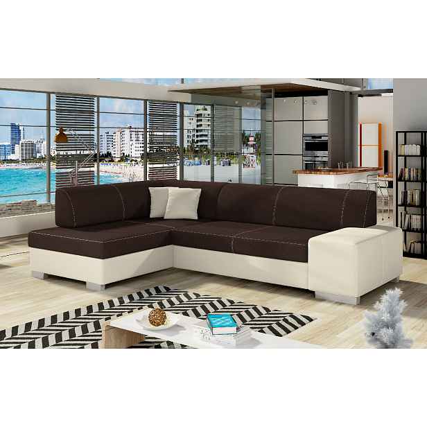 Sedací souprava Fabio Provedení: Levá varianta, látka: Sawana 26/ Soft 33 beige