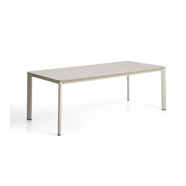 Zahradní jídelní stůl s deskou z kamene 100x220 cm Anafi – Kave Home