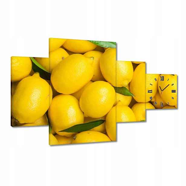 Hodiny 130x80 Mnoho citronů