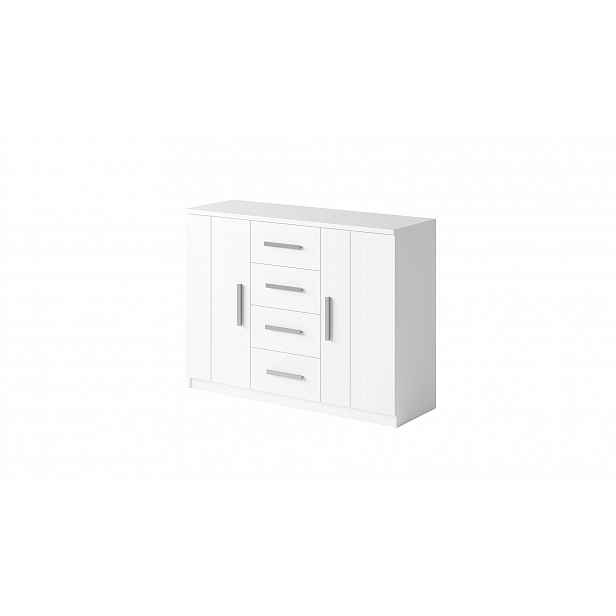 Komoda Bern BO K2D4SZ bílá