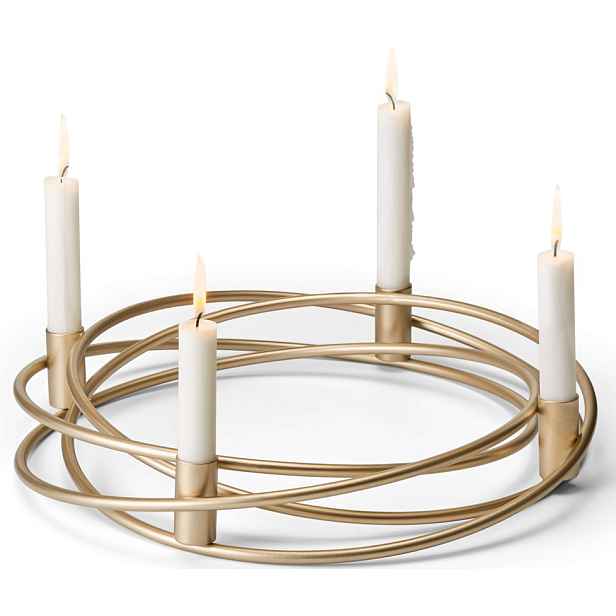 BP01 Svícen Philippi Bergamo kandelábr 4 místa adventní