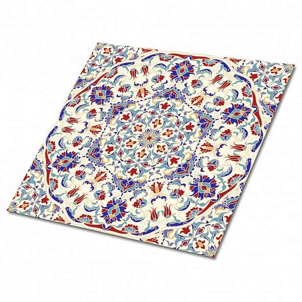 TULUP SAMOLEPICÍ OBKLADY NA STĚNU 9 ks 30x30 cm Mandala