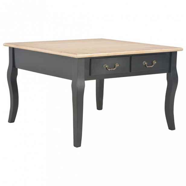 Konferenční stolek Acate dřevo / MDF Černá / přírodní