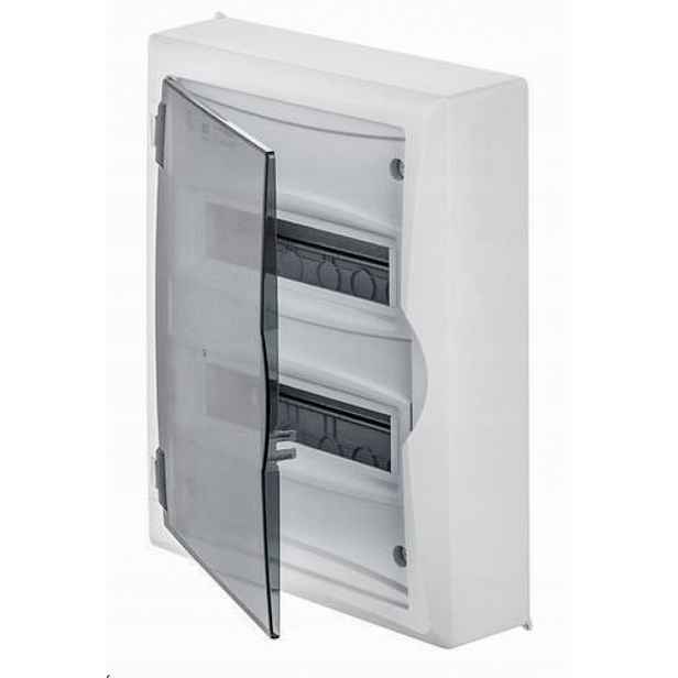 Nástěnný rozvaděč 2x12 12S N Pe bílý Rn IP40