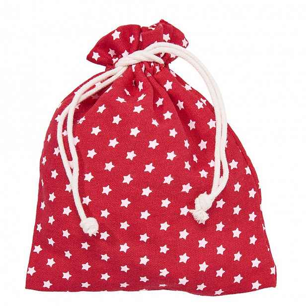PACK-A-BAG Taštička hvězdy 14 x 18 cm - červená
