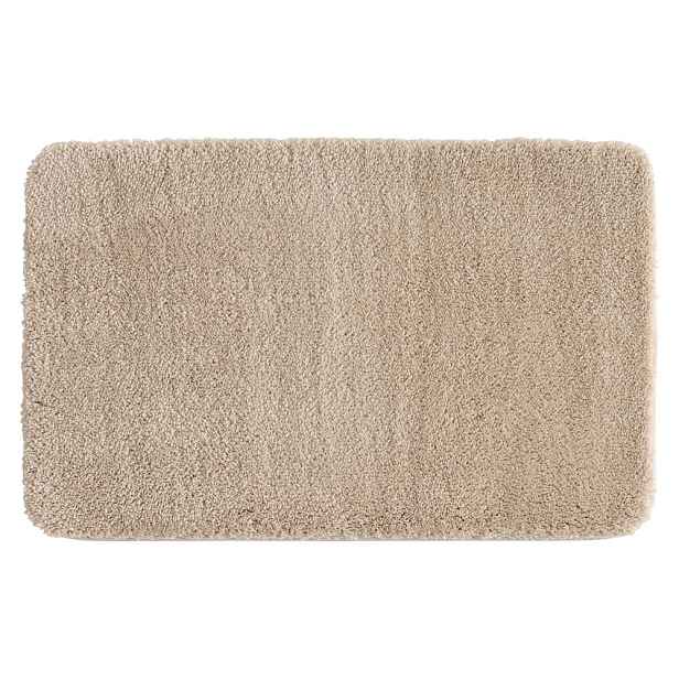 Světle hnědá koupelnová předložka 50x80 cm Mael – douceur d'intérieur