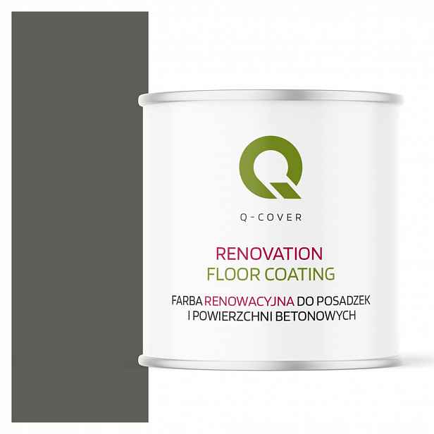 Barva Pro Renovaci Podlah Betonu Garáž Šedá Zelená Ral 7009 Lesk 2,5L