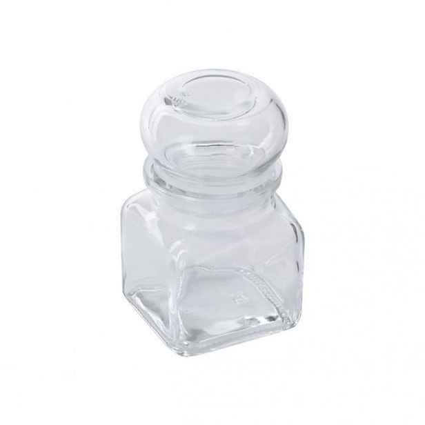 dóza 120ml TK120/2, 5,5x5,5x9cm, sklo