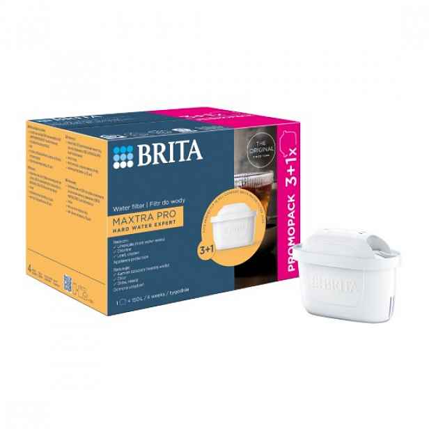 Sada 3+1 filtrů BRITA Maxtra PRO Hard Water Expert